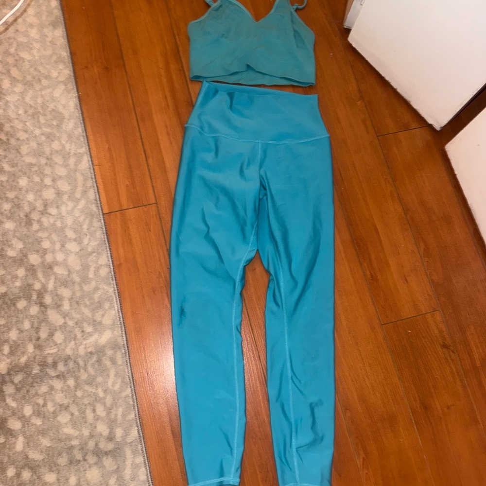 ALO Blue Activewear Set